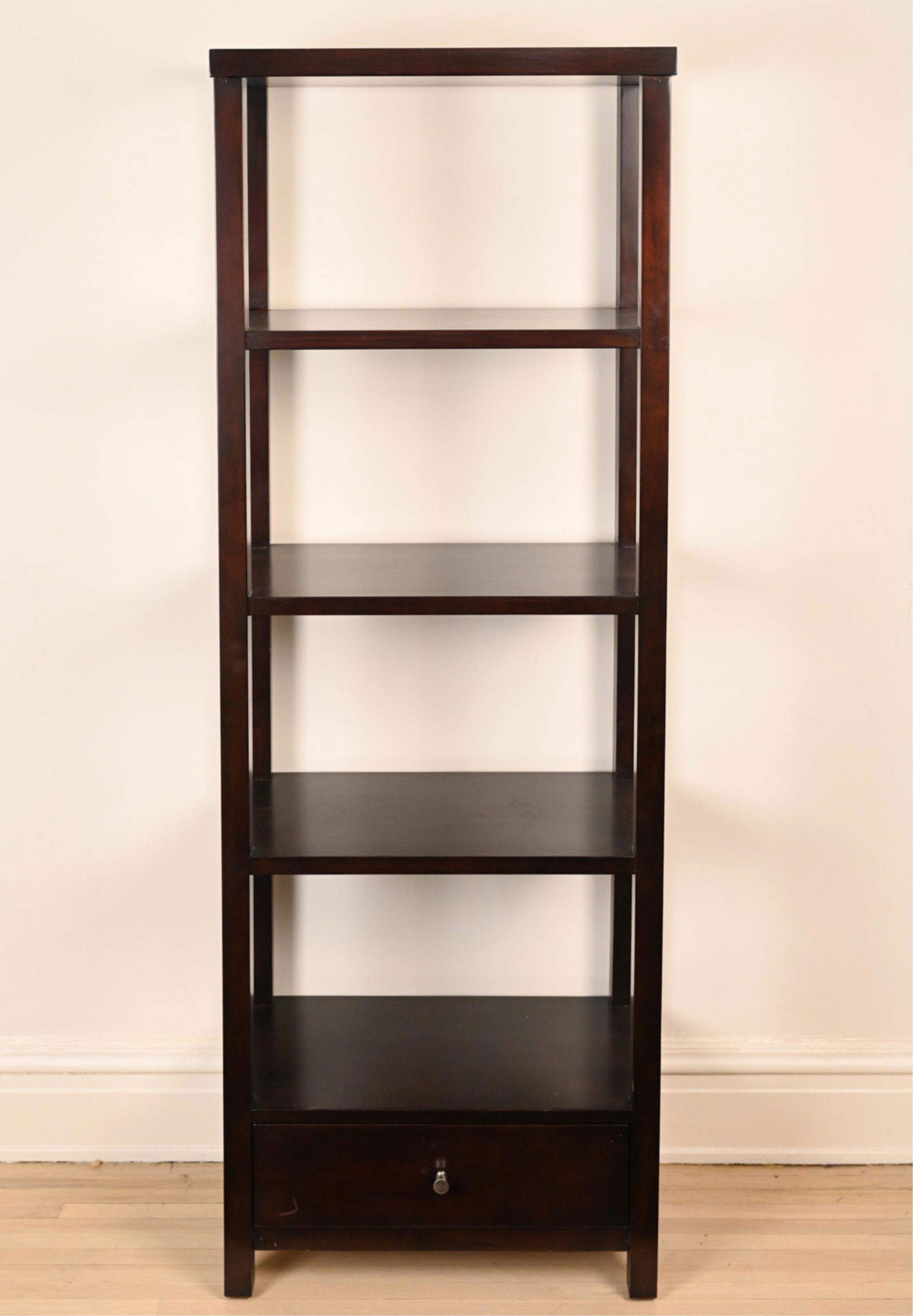 MITCHELL GOLD & BOB WILLIAMS WOODEN BOOKCASE (1 of 10)