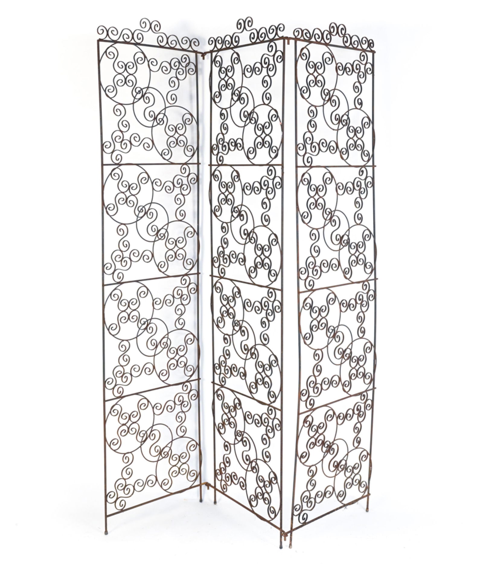 METAL WIRE FOLDING DECORATIVE SCREEN (1 of 11)