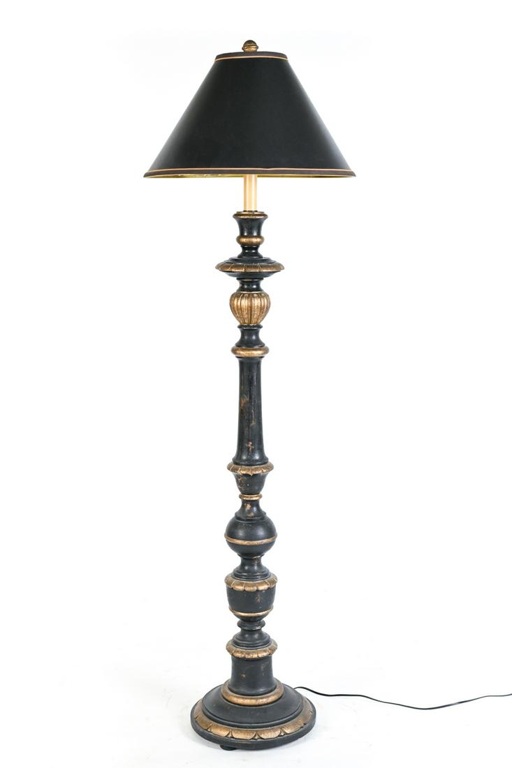 PAINT DECORATED FLOOR LAMP (1 of 18)