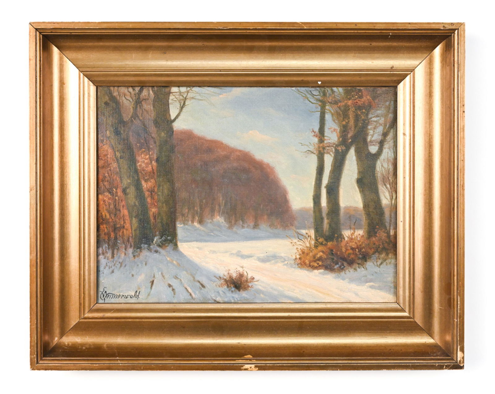 EMIL WENNERWALD DANISH O/C LANDSCAPE (1 of 9)