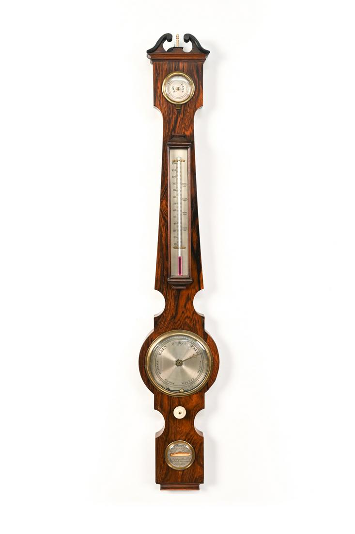 ANTIQUE ENGLISH BAROMETER (1 of 8)