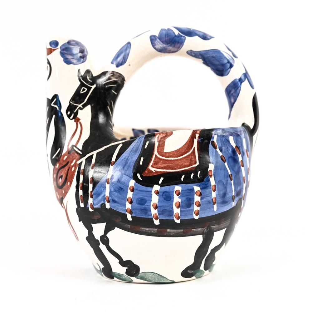 PICASSO MADOURA "CAVALIER ET CHEVAL" CERAMIC VASE (1 of 18)