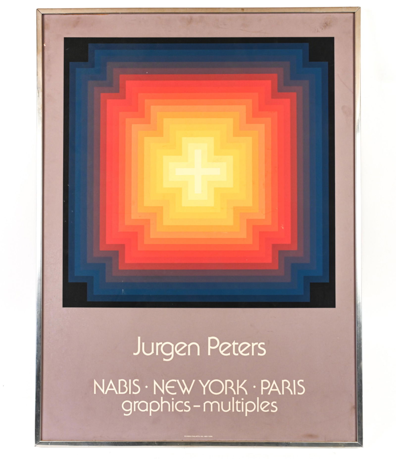 JURGEN PETERS GALLERY POSTER SILKSCREEN (1 of 8)