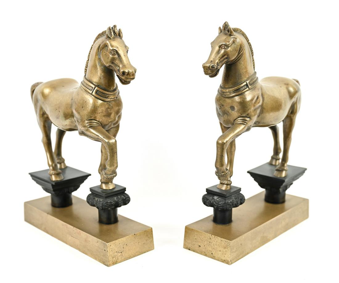 RENAISSANCE STYLE BRONZE HORSES (1 of 16)