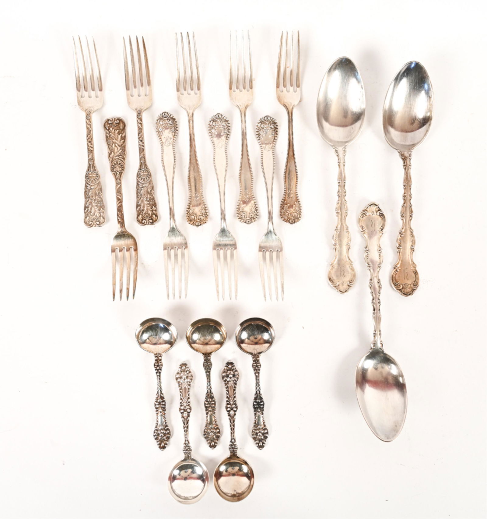 STERLING SILVER UTENSILS INCL. GORHAM (1 of 15)