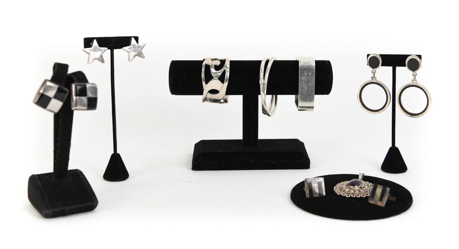 GROUPING OF STERLING JEWELRY INCL TAXCO (1 of 20)