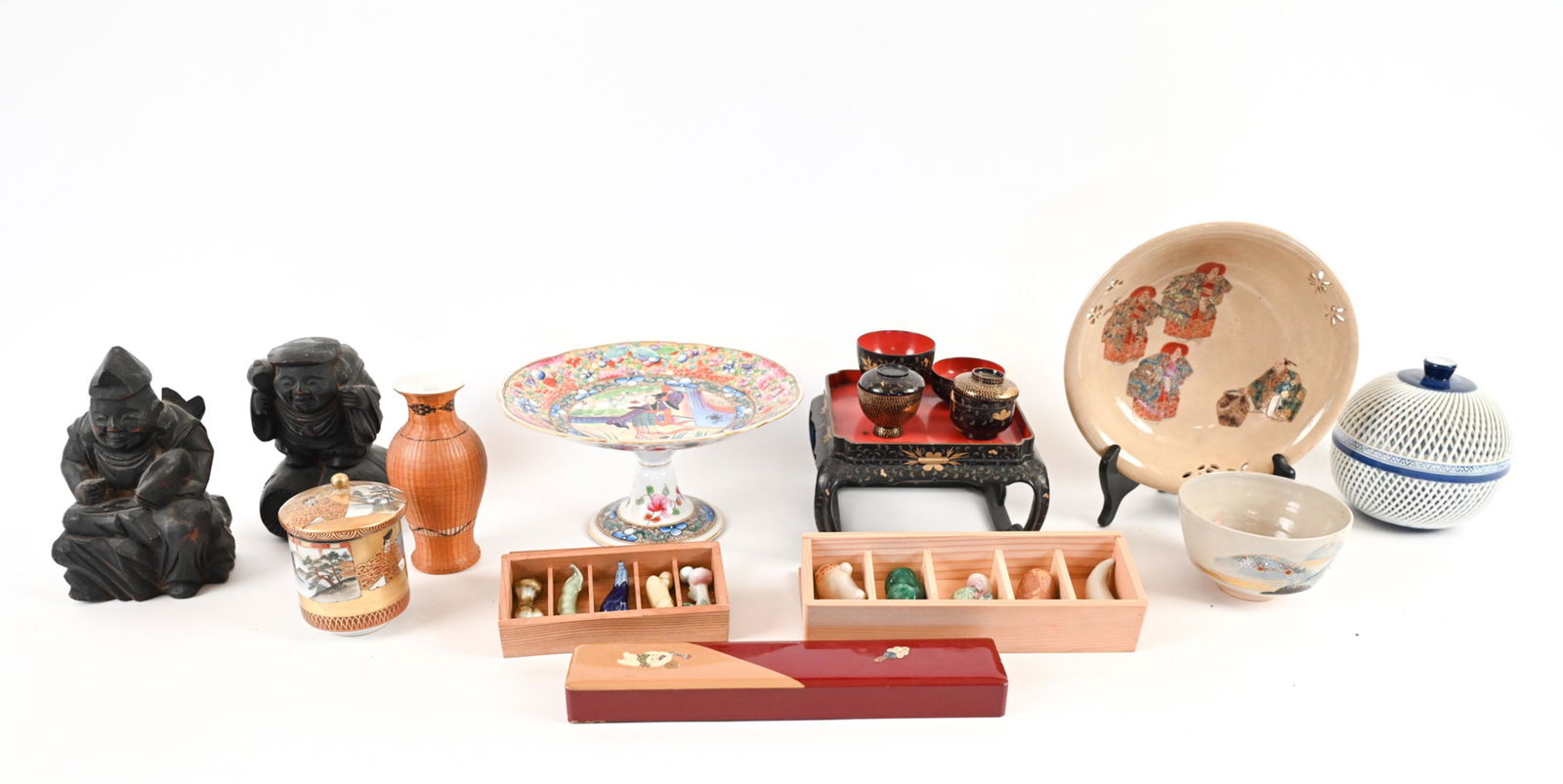 LARGE ASIAN DECORATIVE GROUPING (1 of 20)