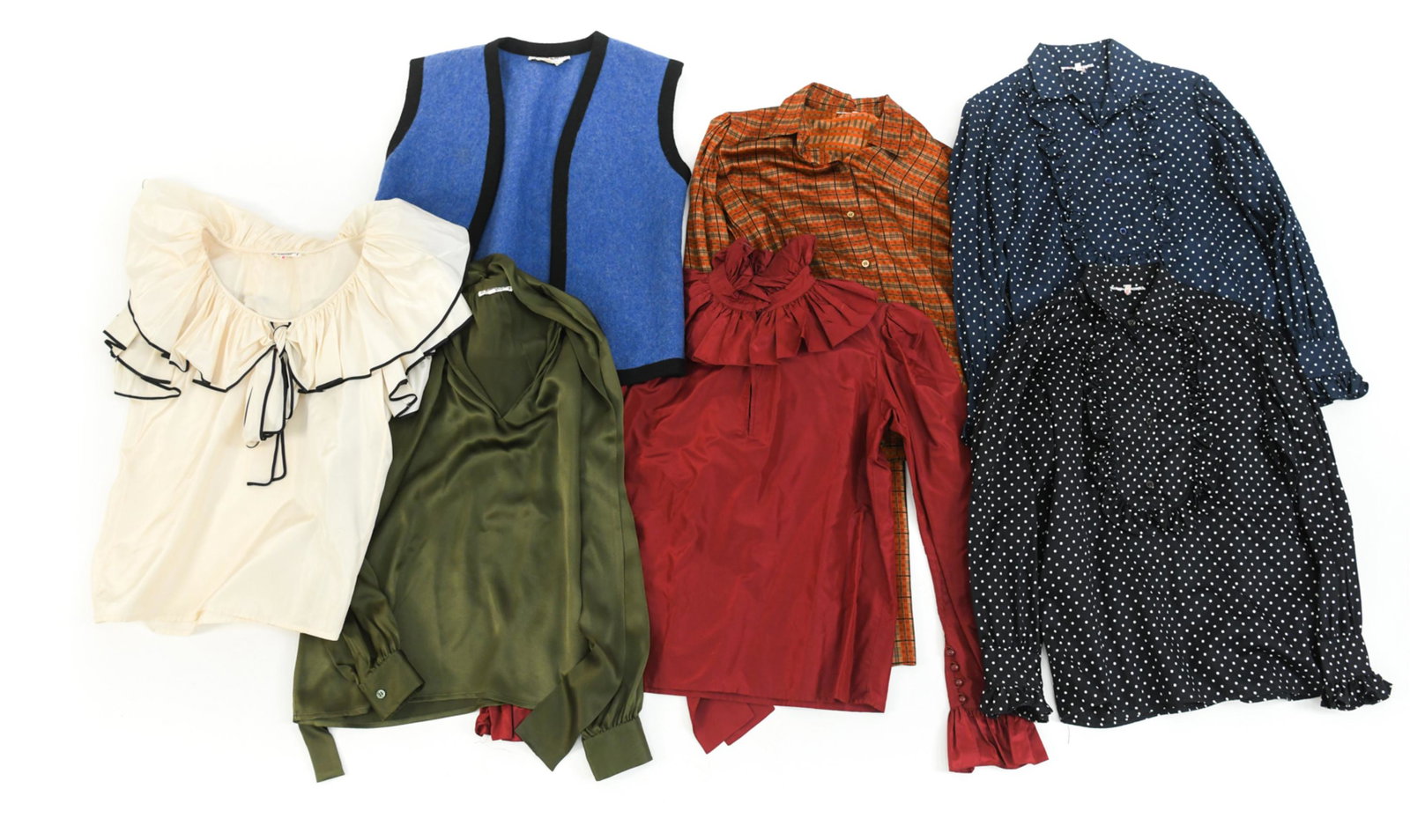 (7) 1970'S-80'S YVES SAINT LAURENT BLOUSES (1 of 12)