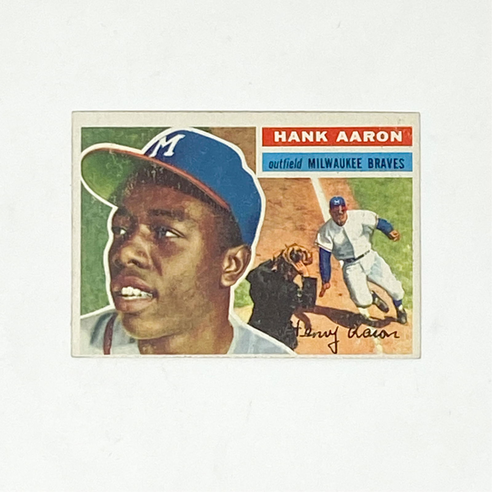 1956 TOPPS HANK AARON #31 (1 of 2)
