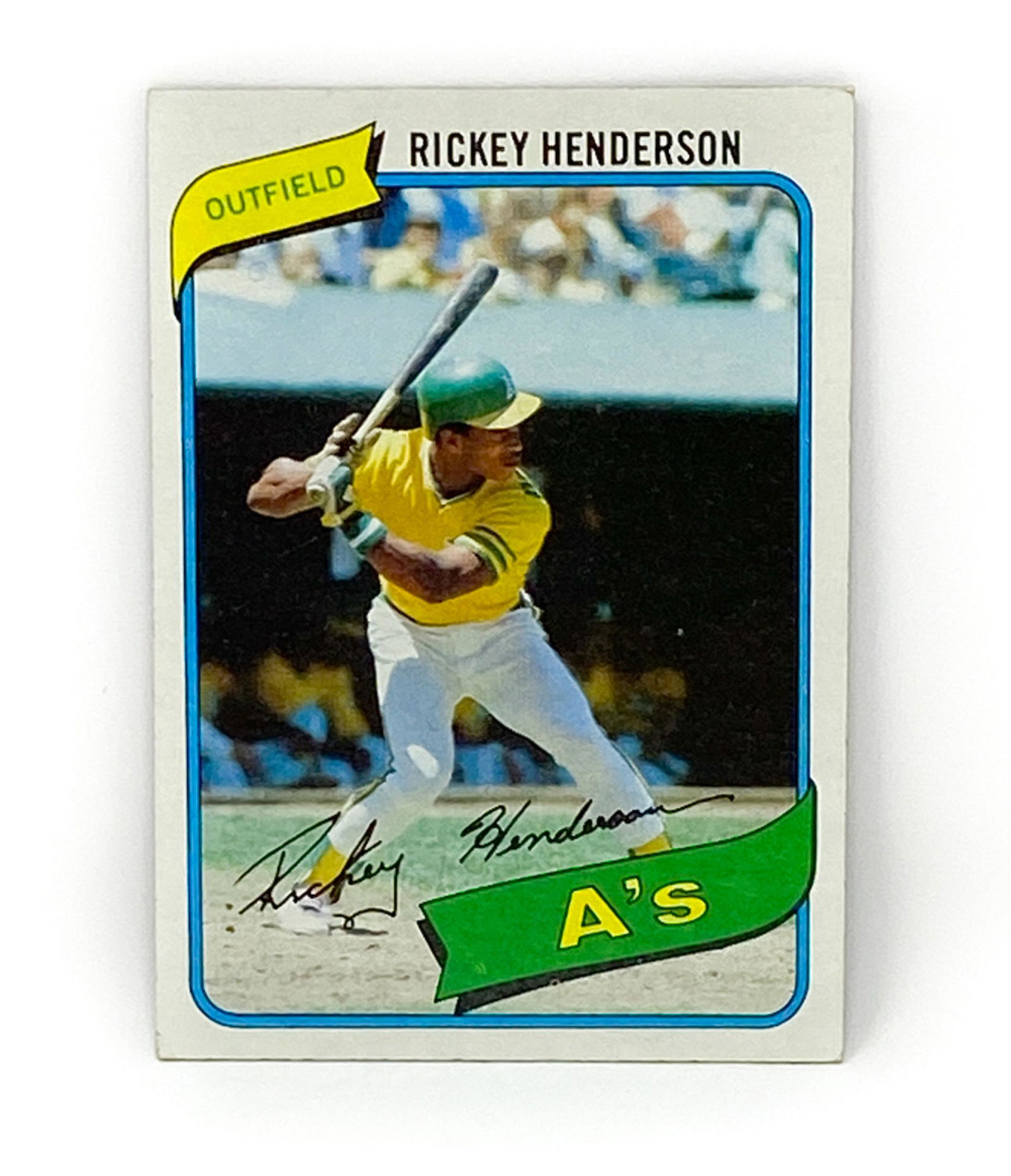 1980 TOPPS RICKEY HENDERSON #482 (1 of 2)