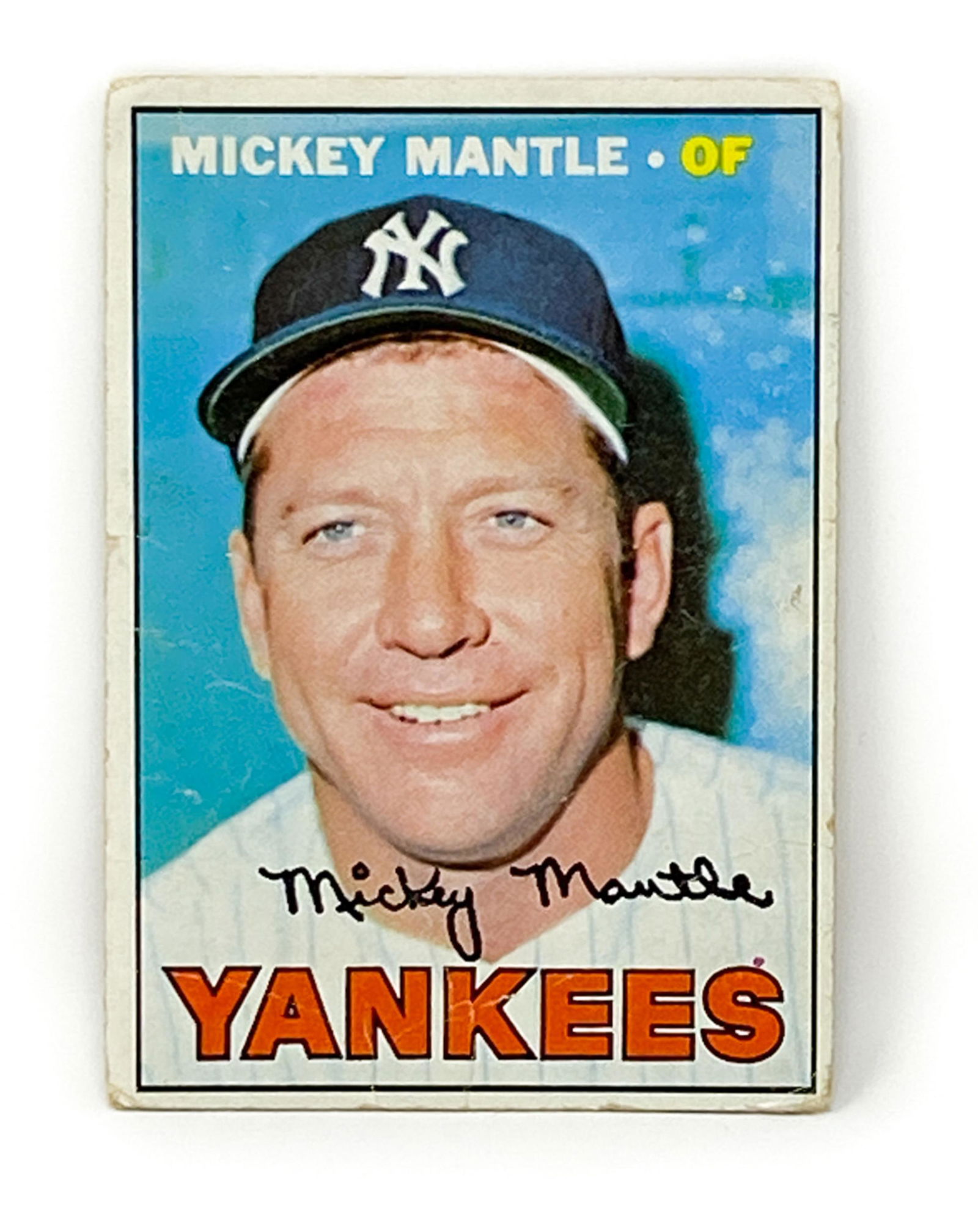 1967 TOPPS MICKEY MANTLE #150 (1 of 2)