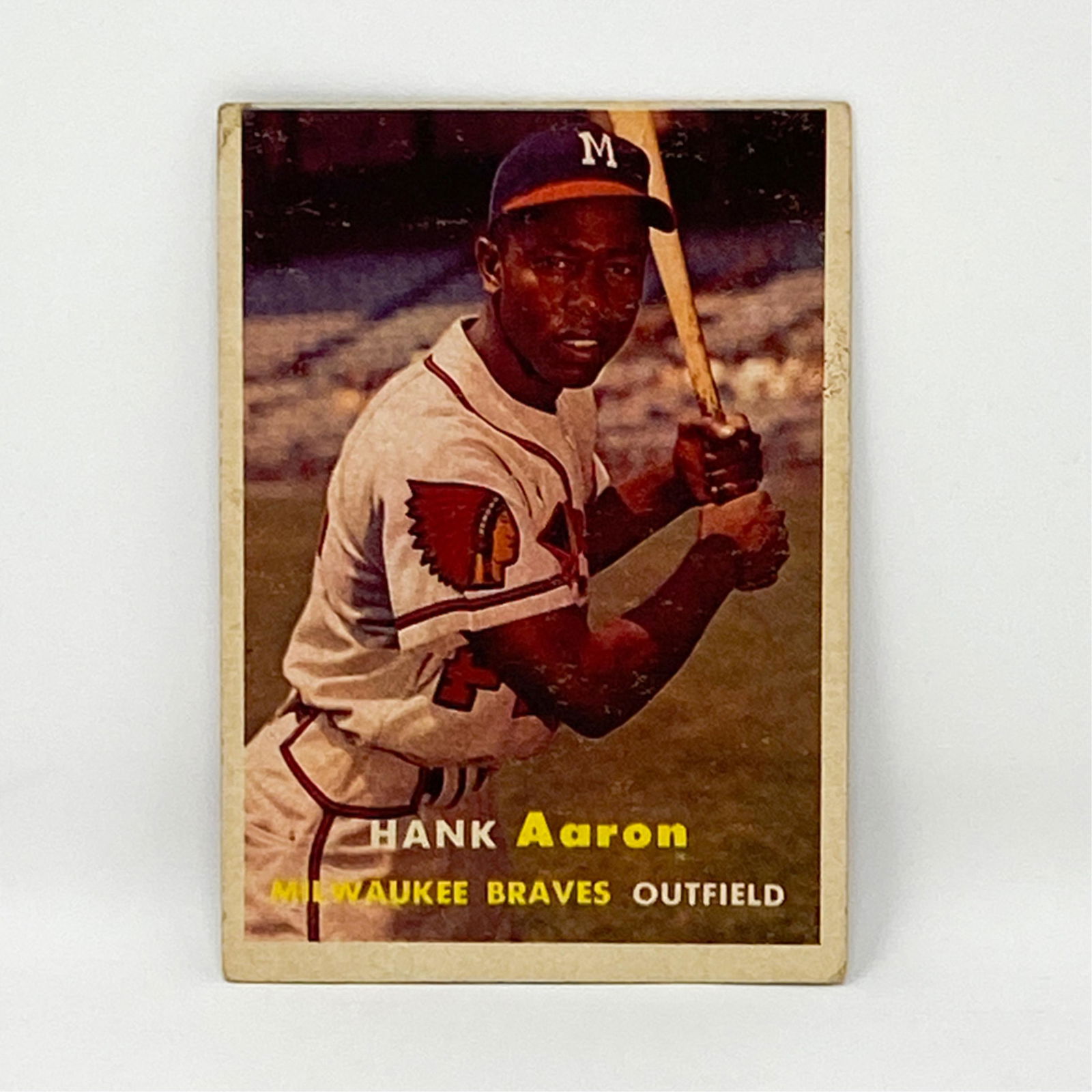1957 TOPPS HANK AARON #20 (1 of 2)