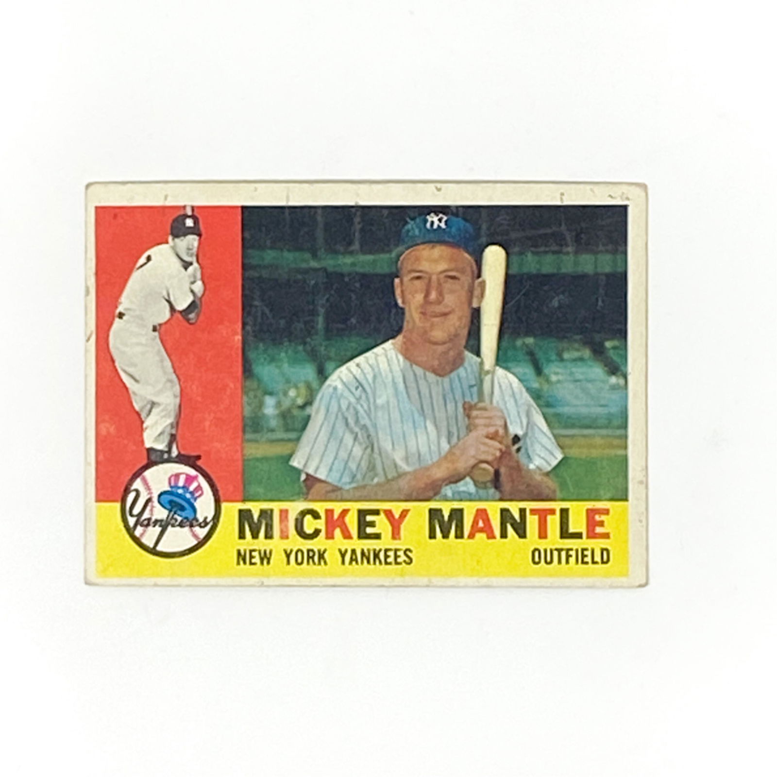1960 TOPPS MICKEY MANTLE #350 (1 of 2)