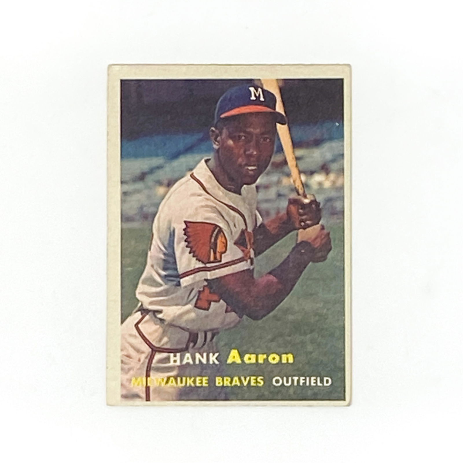 1957 TOPPS HANK AARON #20 (1 of 2)