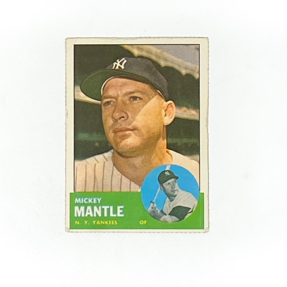 1963 TOPPS MICKEY MANTLE #200 (1 of 2)