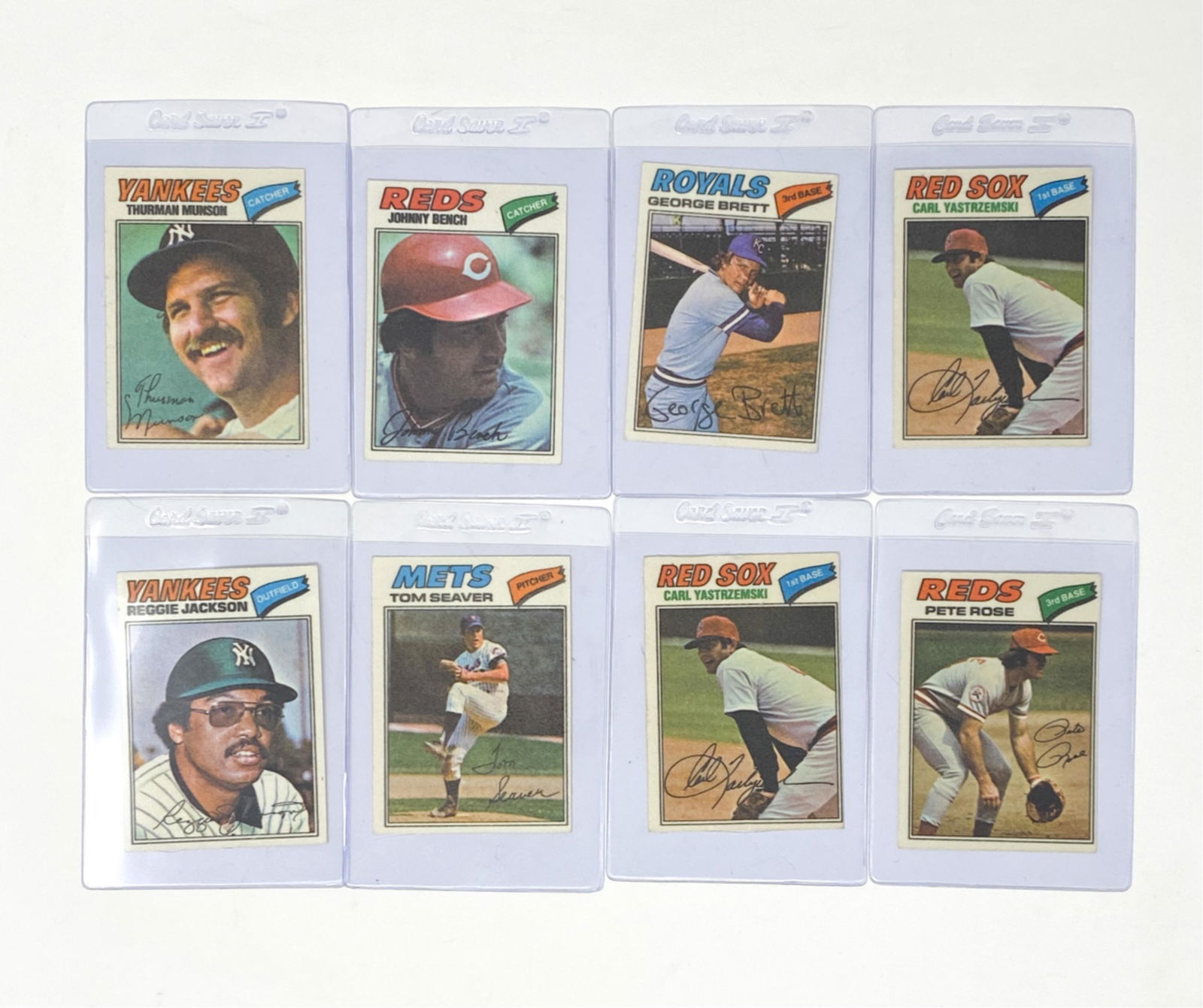COLLECTION OF 1977 TOPPS STICKER CARDS (1 of 10)