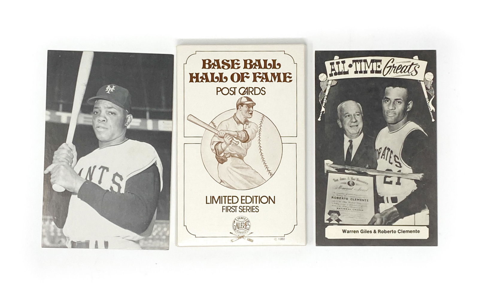 ALL TIME GREATS & BASEBALL HALL OF FAME POST CARDS (1 of 10)