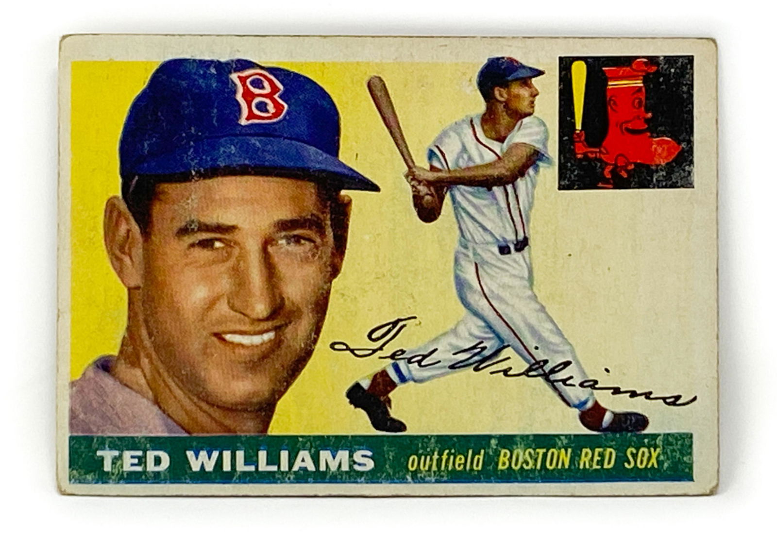 1955 TED WILLIAMS TOPPS #2 (1 of 2)