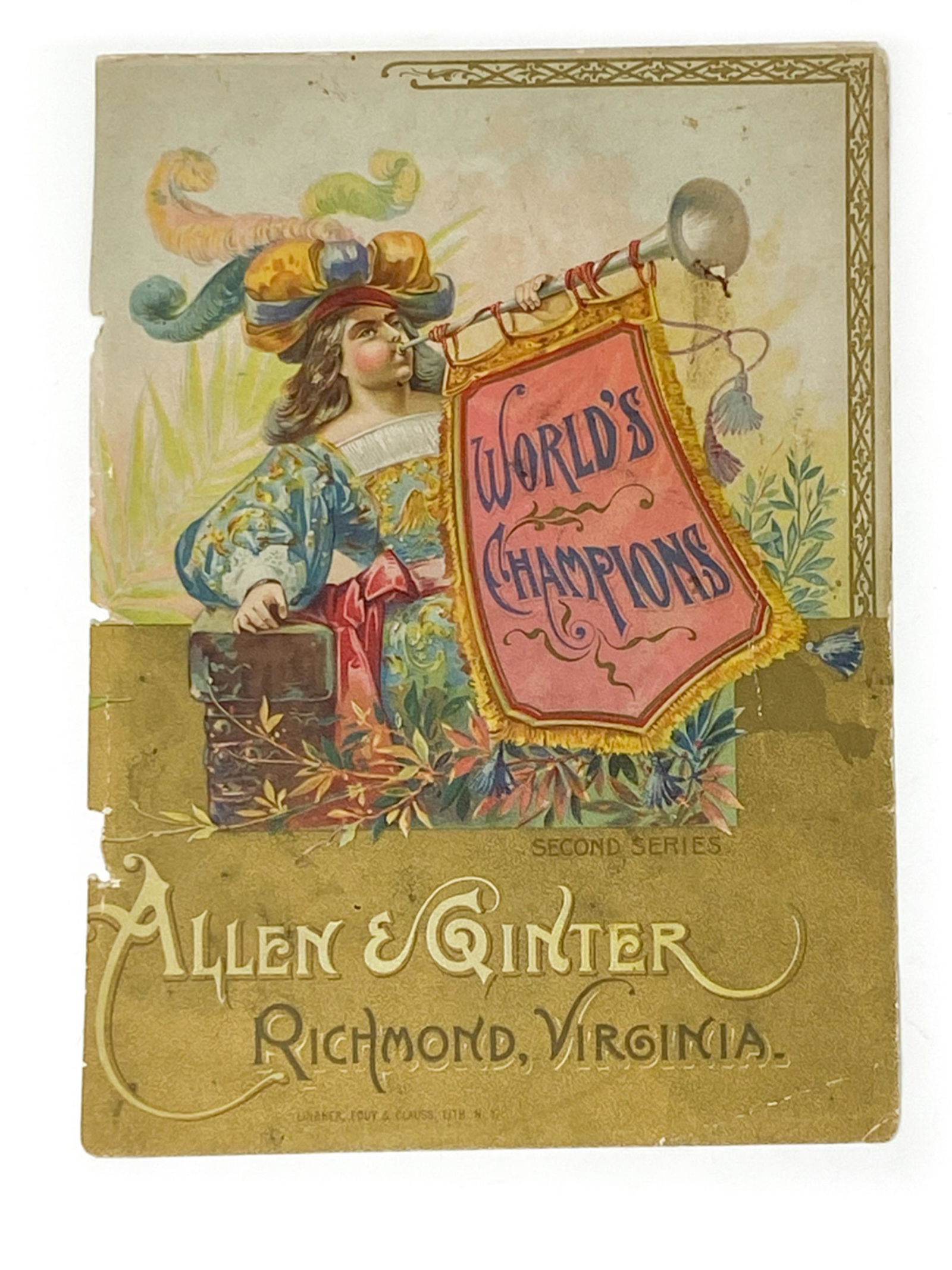 ALLEN & GINTER CIGARETTE AD (1 of 6)