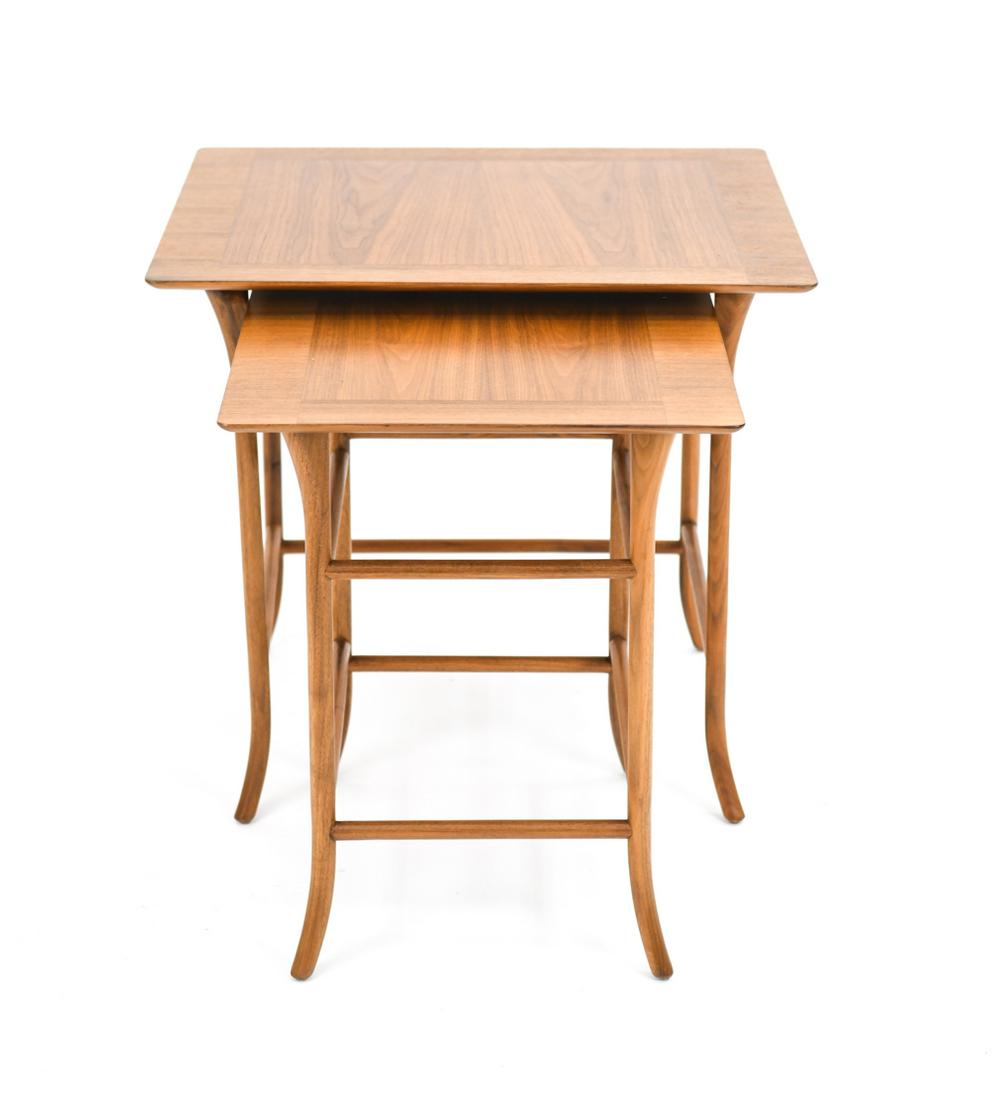 (2) WALNUT NESTING TABLES AFTER ROBSJOHN-GIBBINGS (1 of 12)
