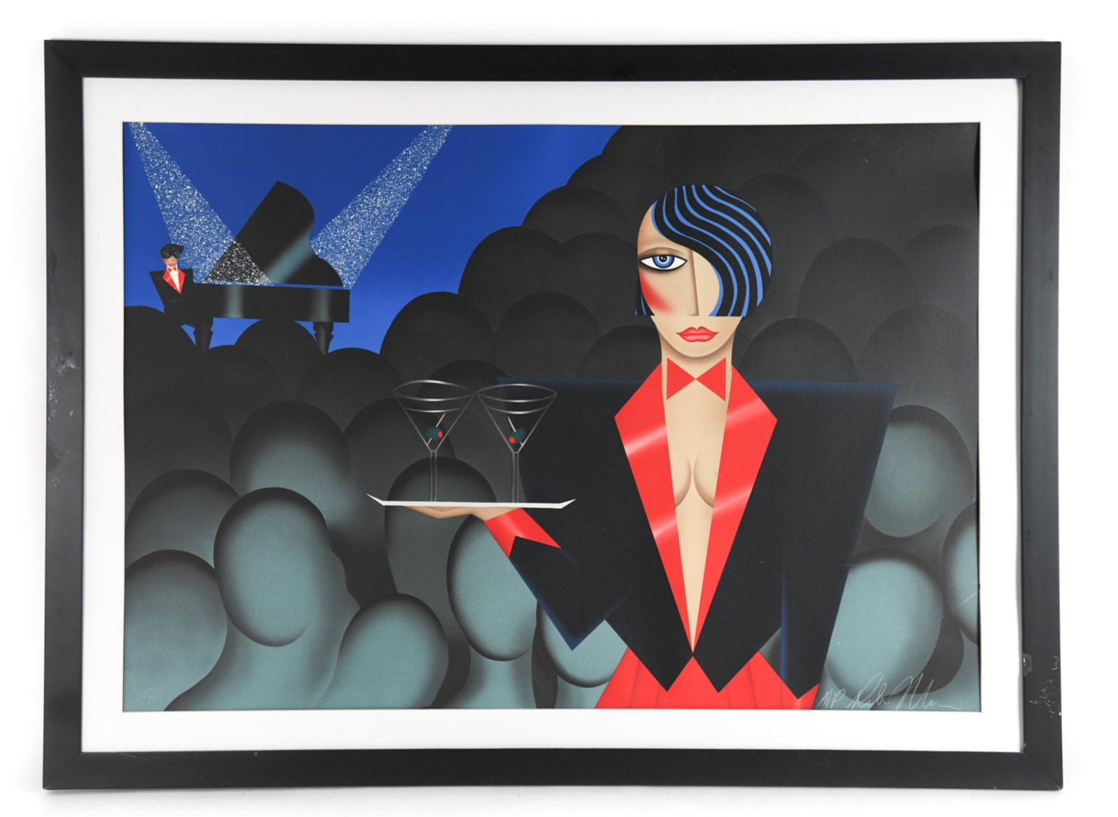 ROBIN MORRIS (B. 1953) LITHOGRAPH (1 of 8)