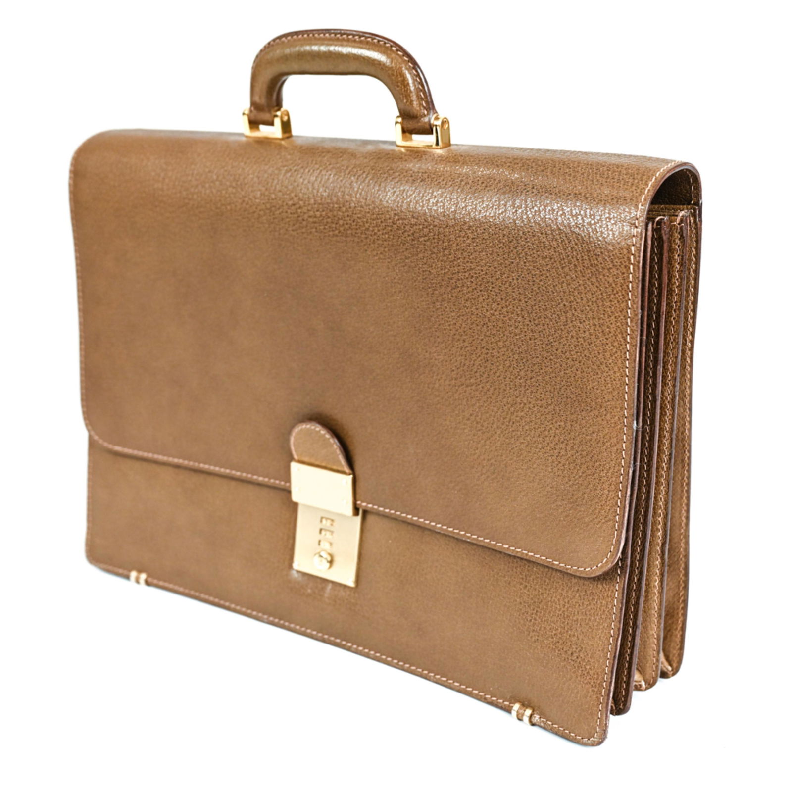 C.1990'S GUCCI CALFSKIN COMBINATION LOCK BRIEFCASE (1 of 12)