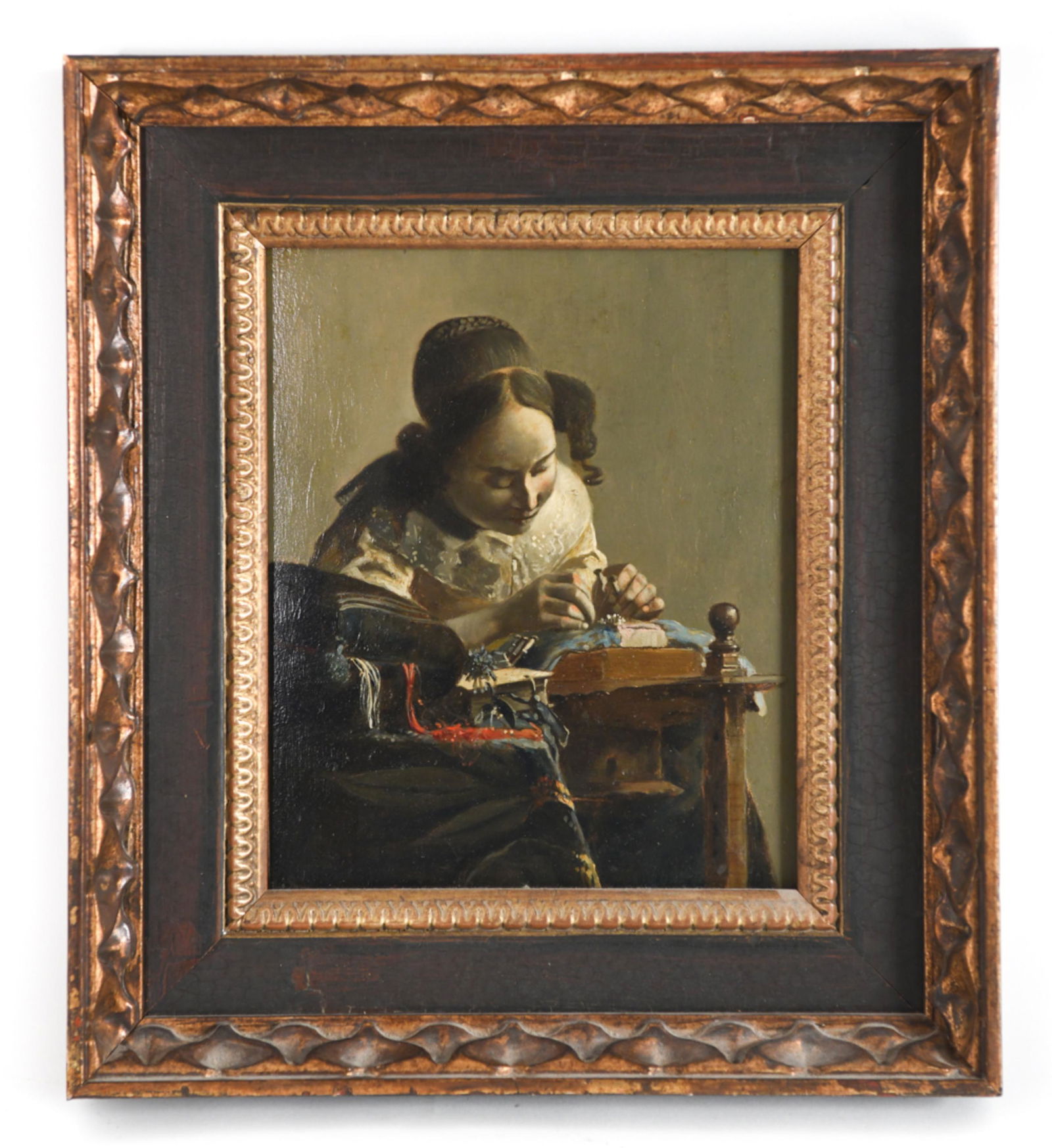 AFTER VERMEER O/P PAINTING (1 of 5)