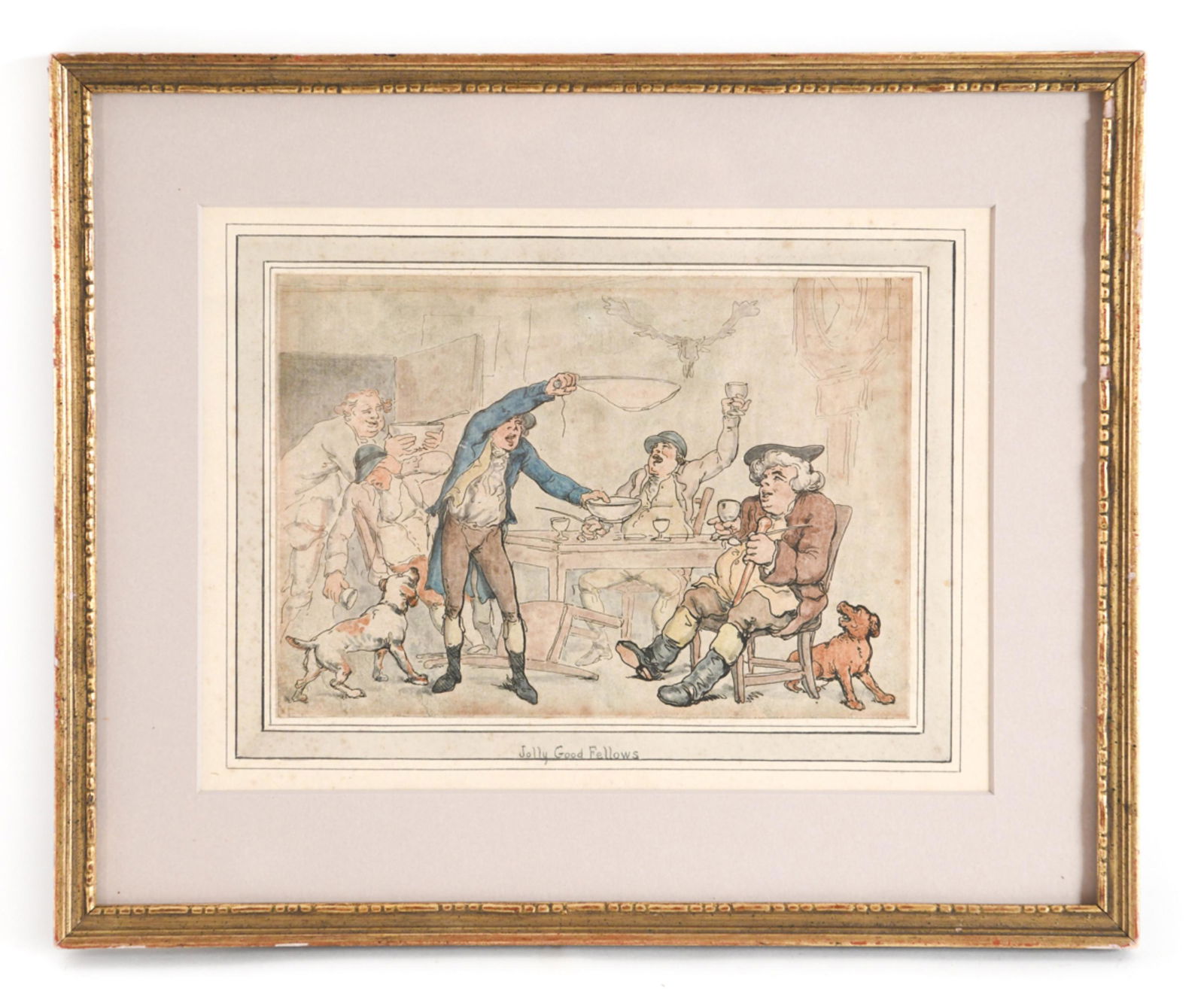 THOMAS ROWLANDSON (1756-1827) ETCHING (1 of 7)