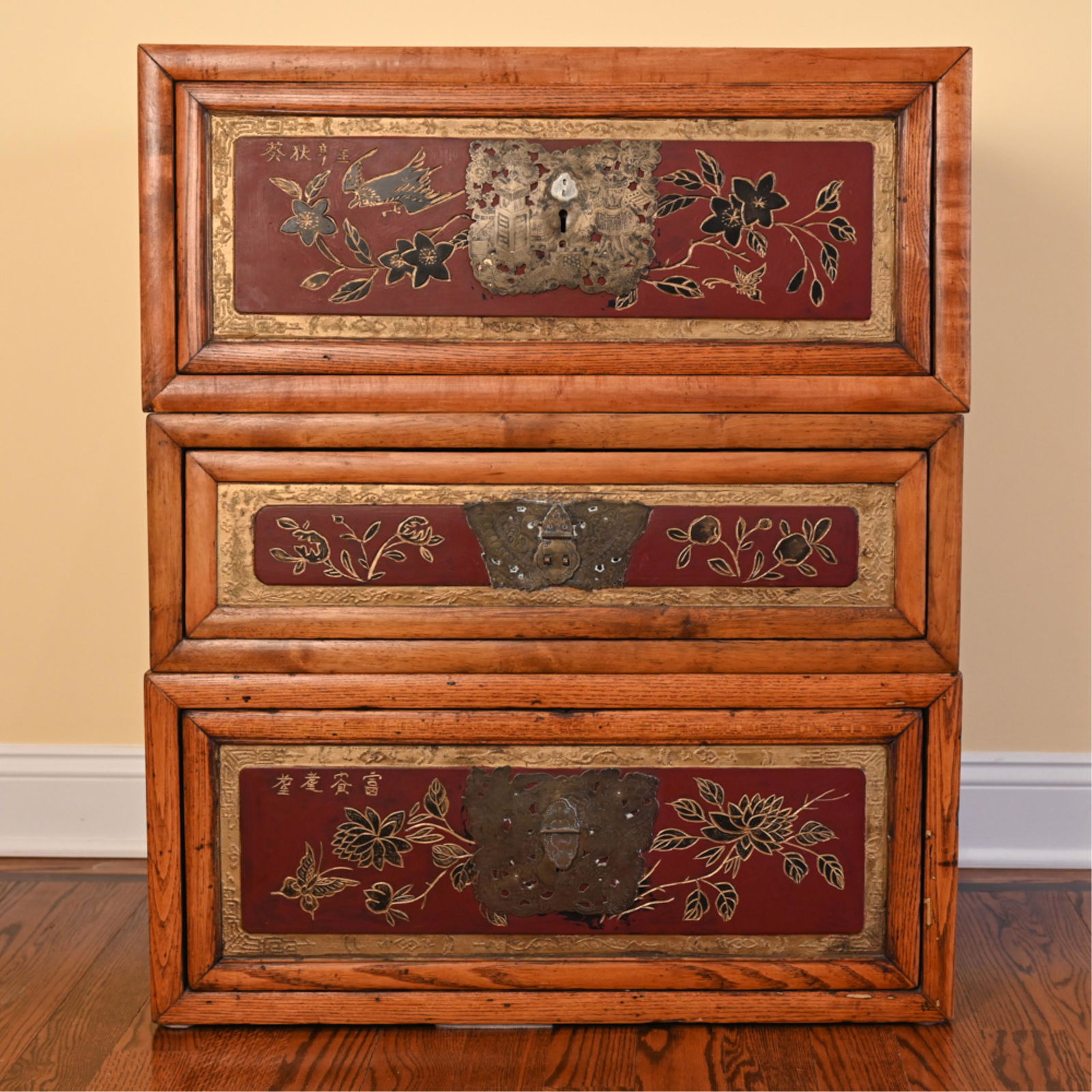 (3) ASIAN STACKING DRAWERS (1 of 20)