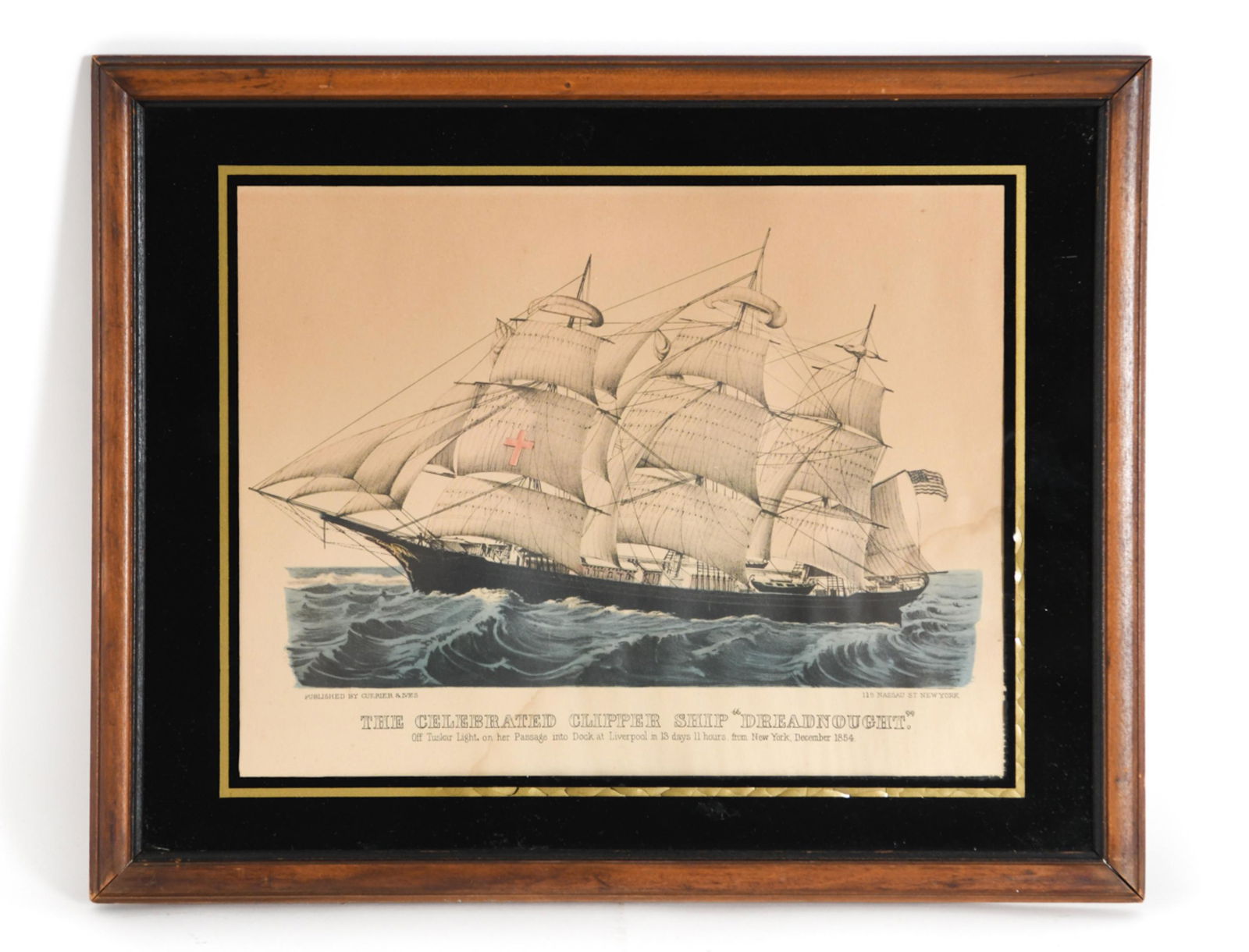 AFTER CURRIER & IVES CLIPPER SHIP (1 of 8)