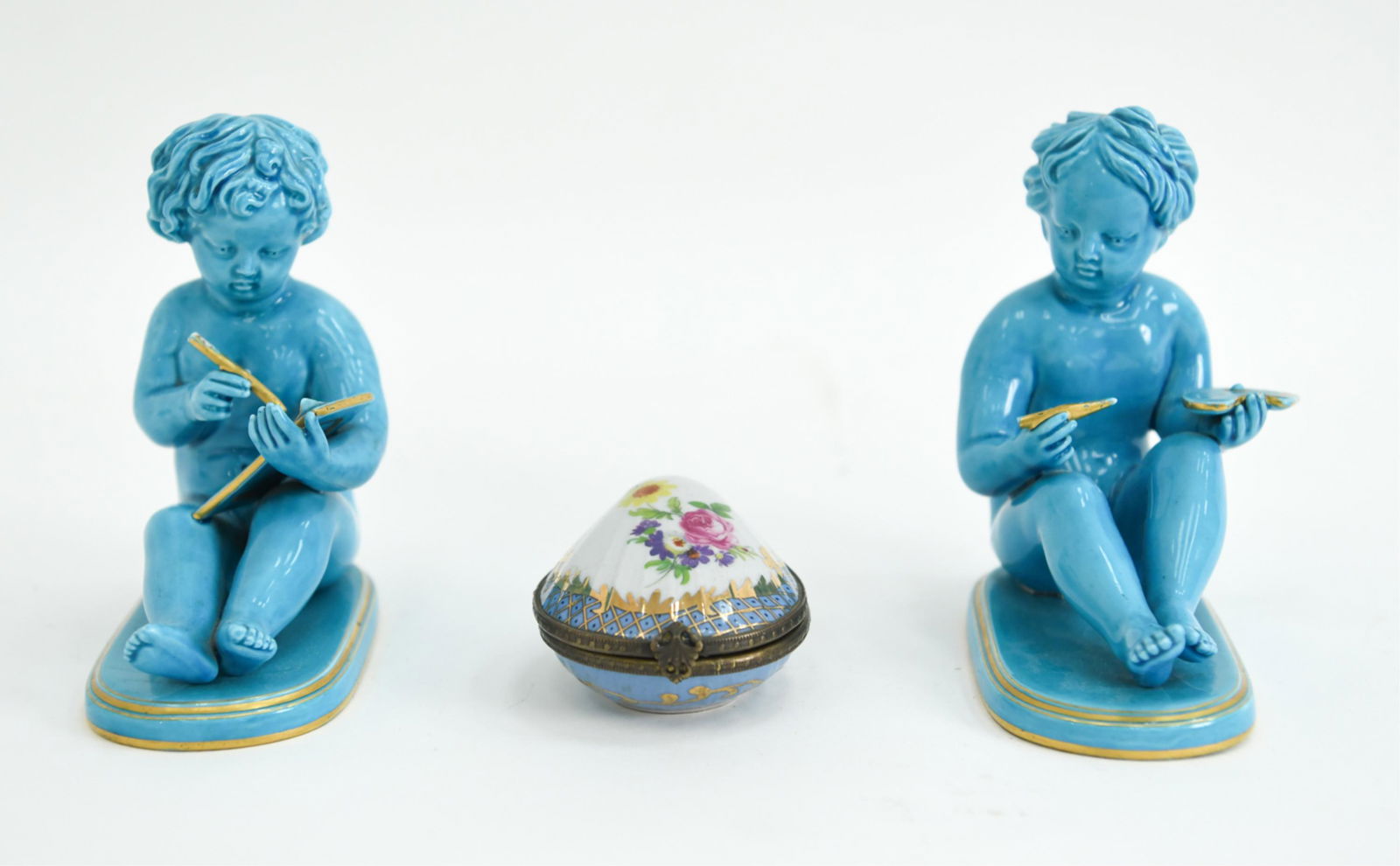 ANTIQUE PORCELAIN, MANNER OF SEVRES & LIMOGES (1 of 11)