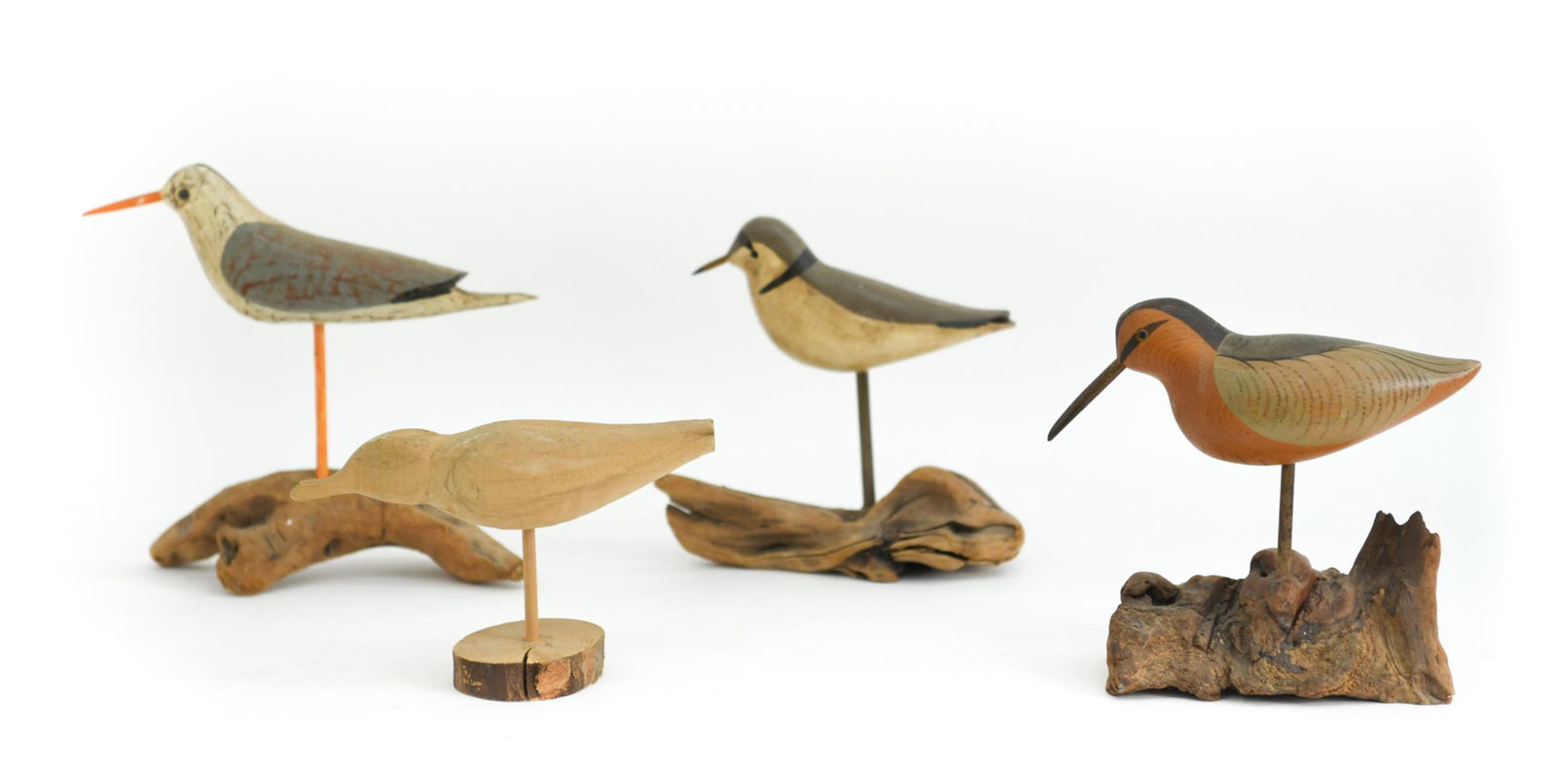 (4) VINTAGE SHORE BIRD CARVINGS (1 of 18)