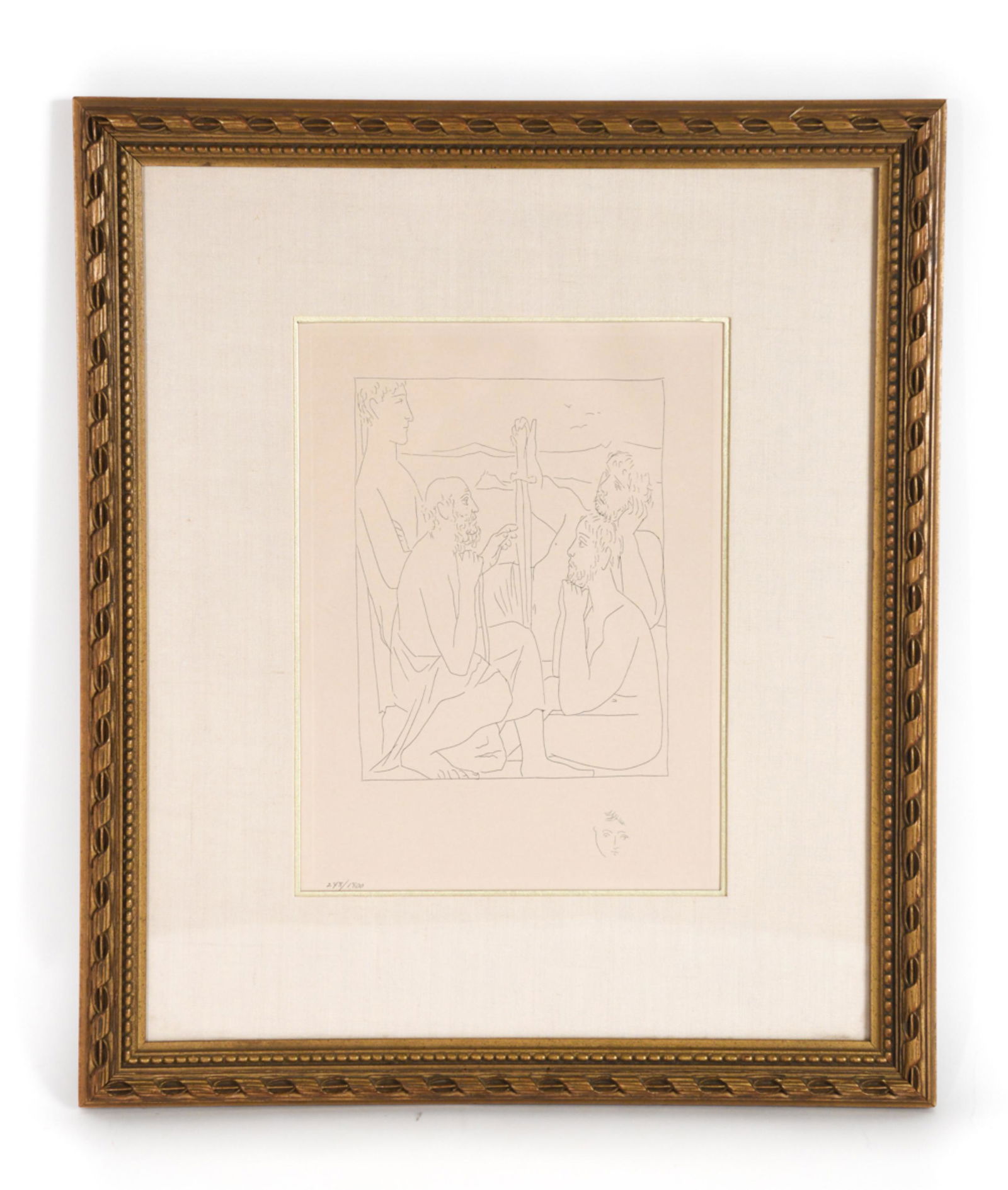 AFTER PICASSO ETCHING COLLECTORS GUILD PRINT (1 of 10)