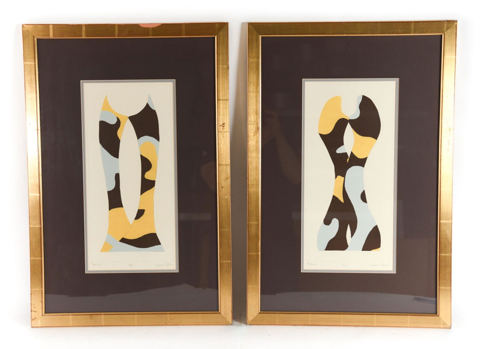 (2) MODERN LITHOGRAPHS (1 of 13)