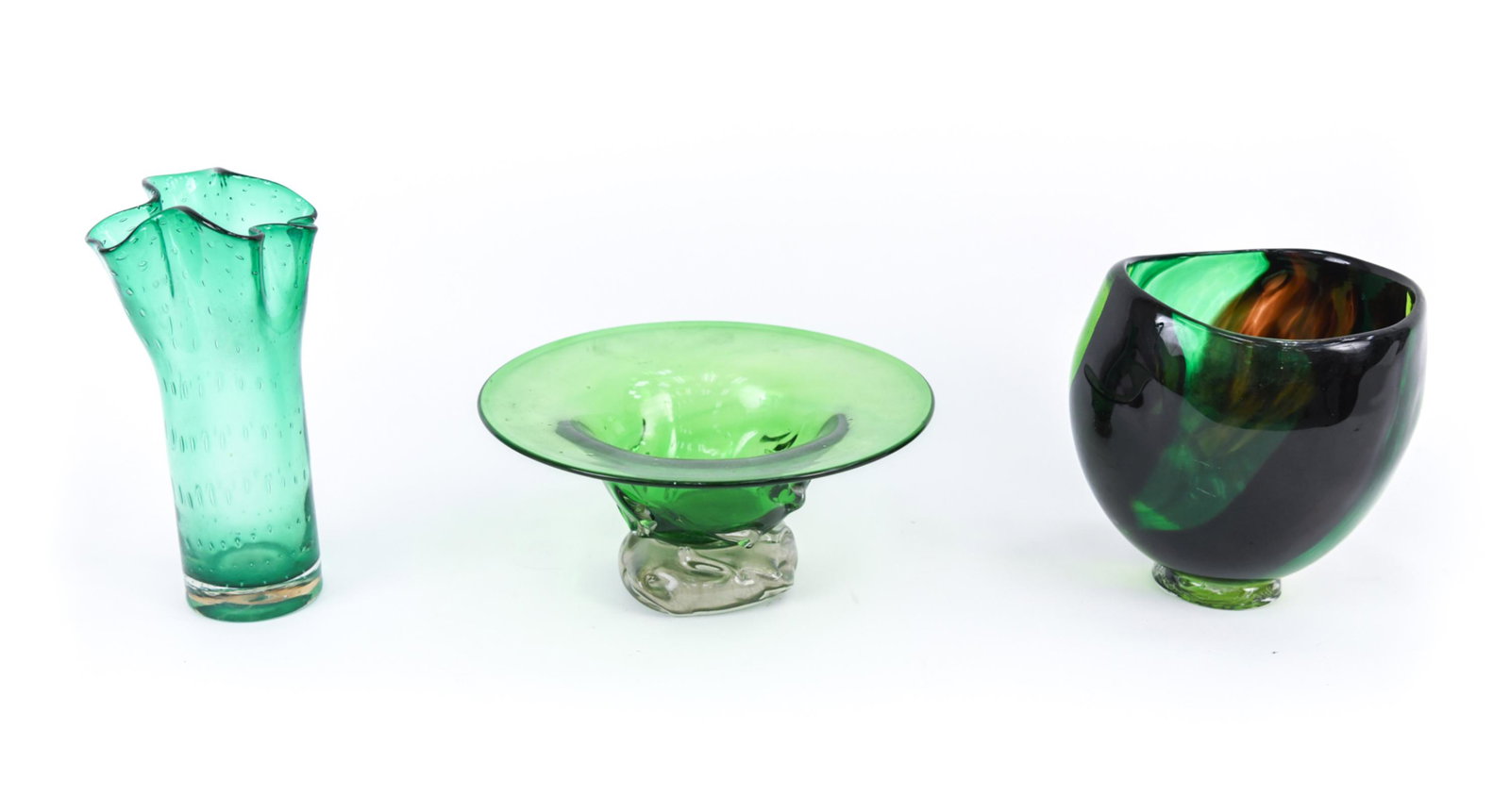 (3) PIECES VINTAGE ART GLASS INCL. GARCIA (1 of 15)
