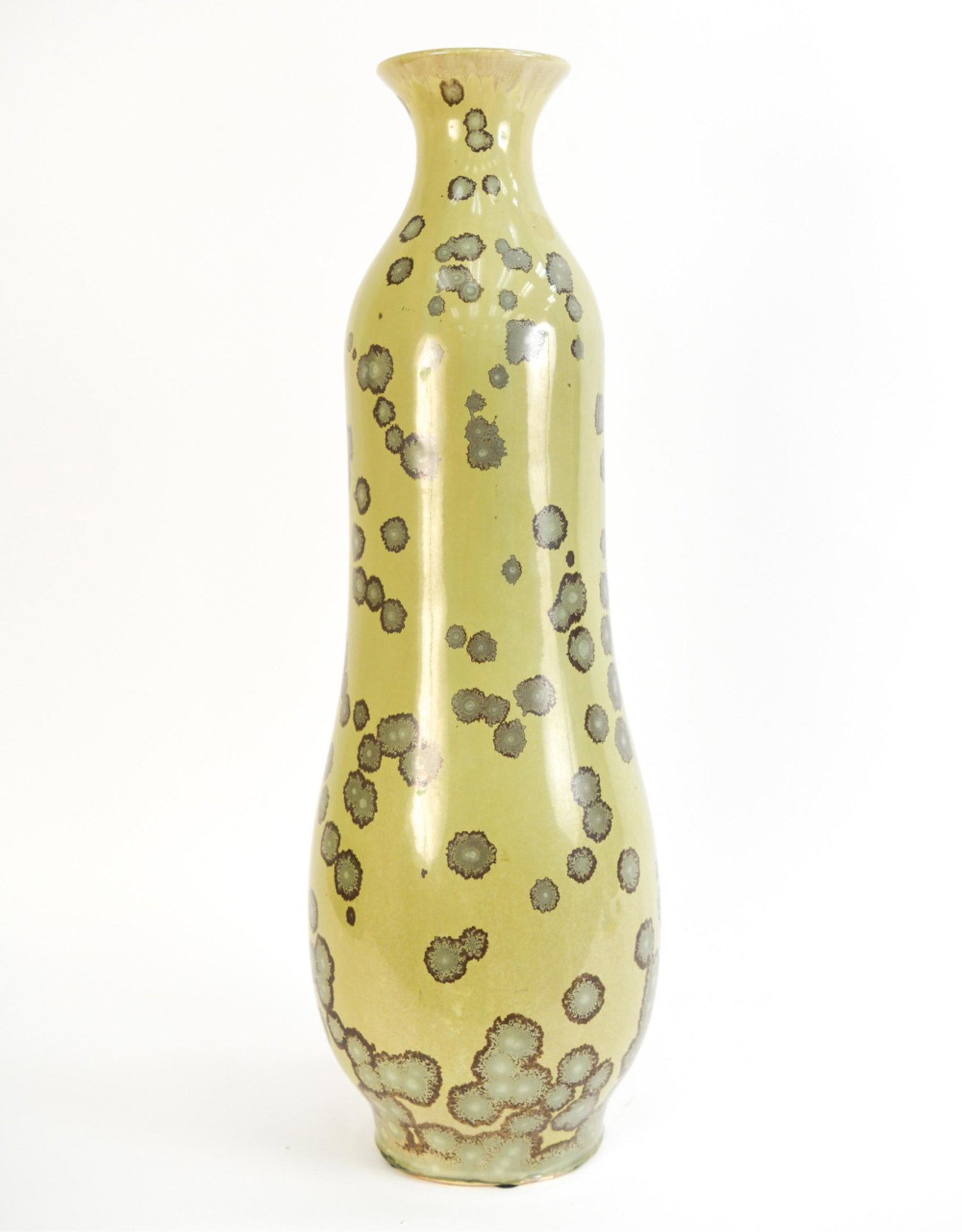 OVERSIZED CERAMIC DOUBLE-GOURD FLOOR VASE (1 of 10)