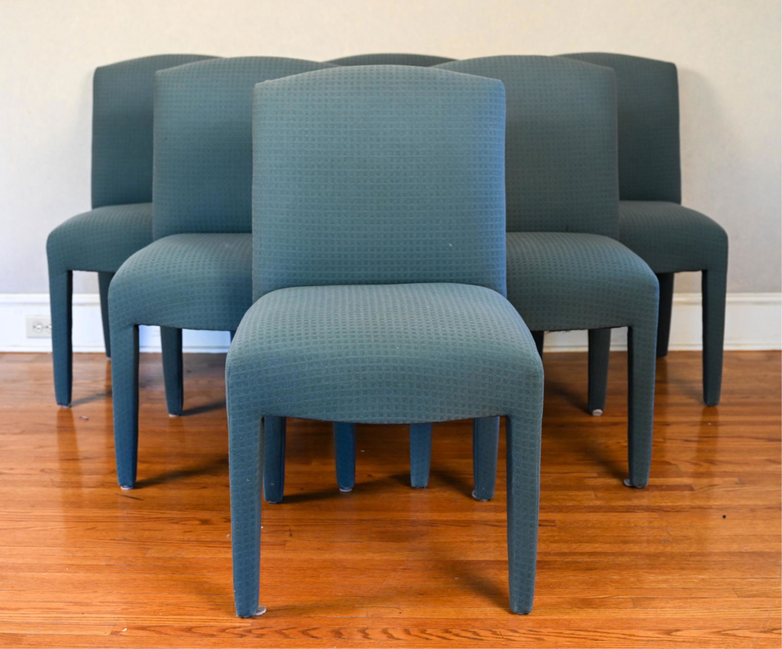 SET OF (6) VINTAGE DONGHIA DINING SIDE CHAIRS (1 of 15)