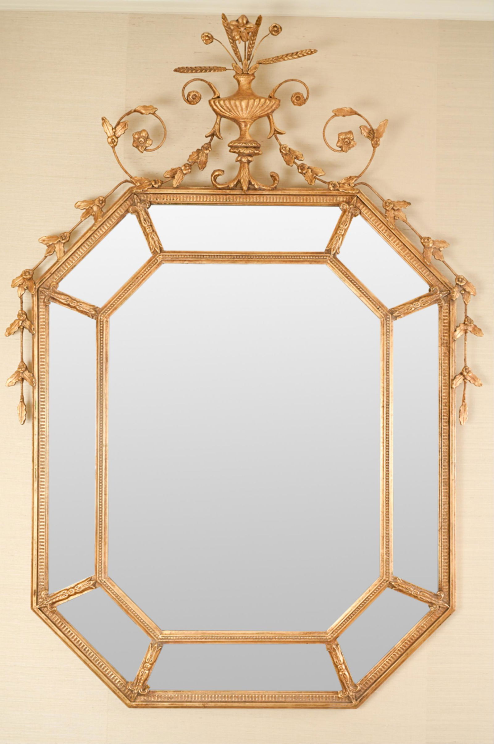 ENGLISH GEORGE III STYLE MIRROR (1 of 9)