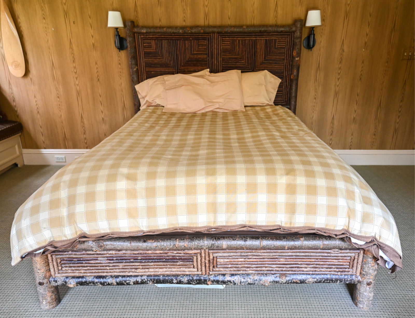 LA LUNE COLLECTION ADIRONDACK STYLE BED (1 of 14)