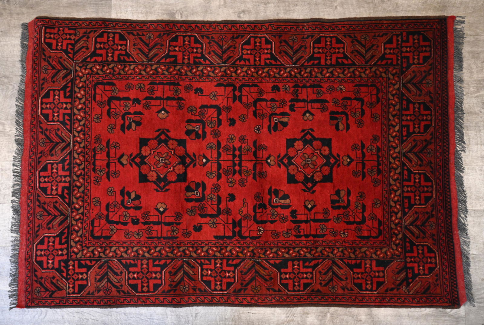 20TH C. HAND WOVEN BALUCHI WOOL RUG (1 of 7)
