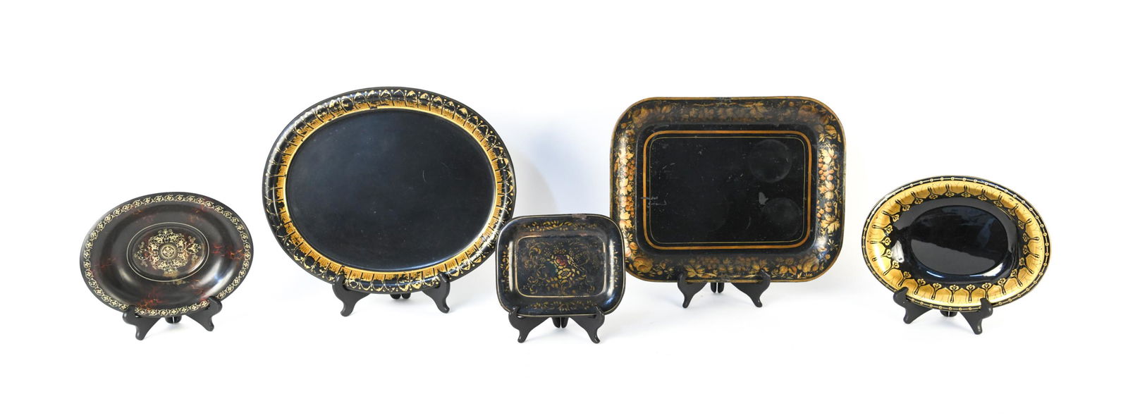 GROUPING OF TOLE TRAYS (1 of 19)