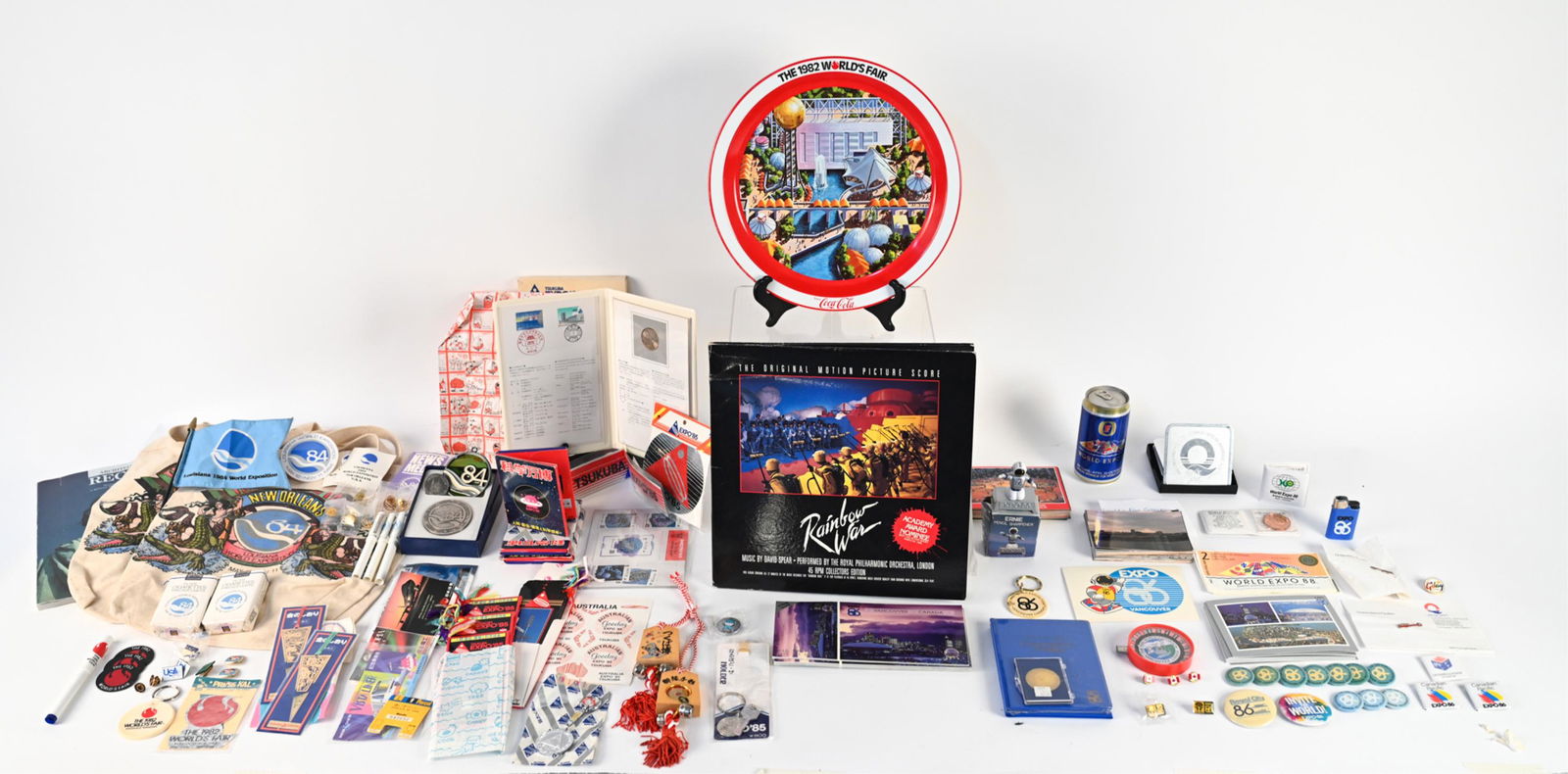 COLLECTION OF 1980'S WORLD'S FAIR MEMORABILIA (1 of 20)