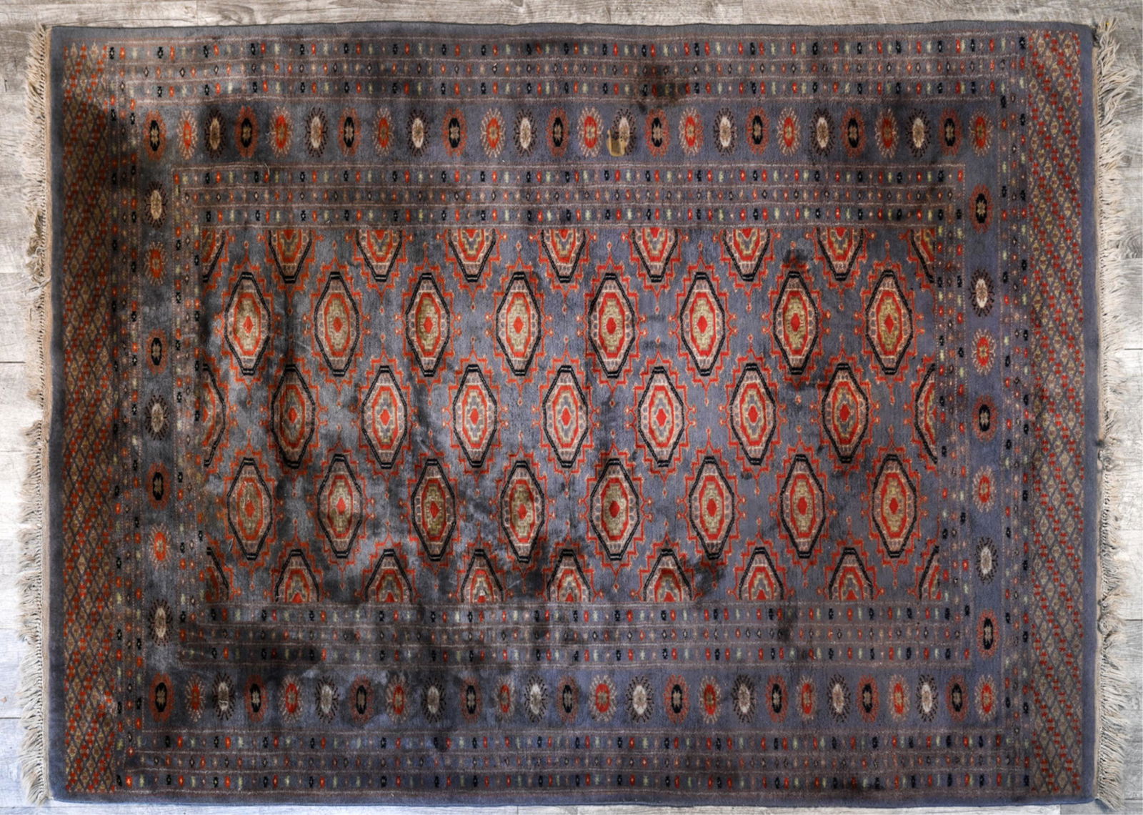 HAND-KNOTTED BOUKARA RUG (1 of 15)