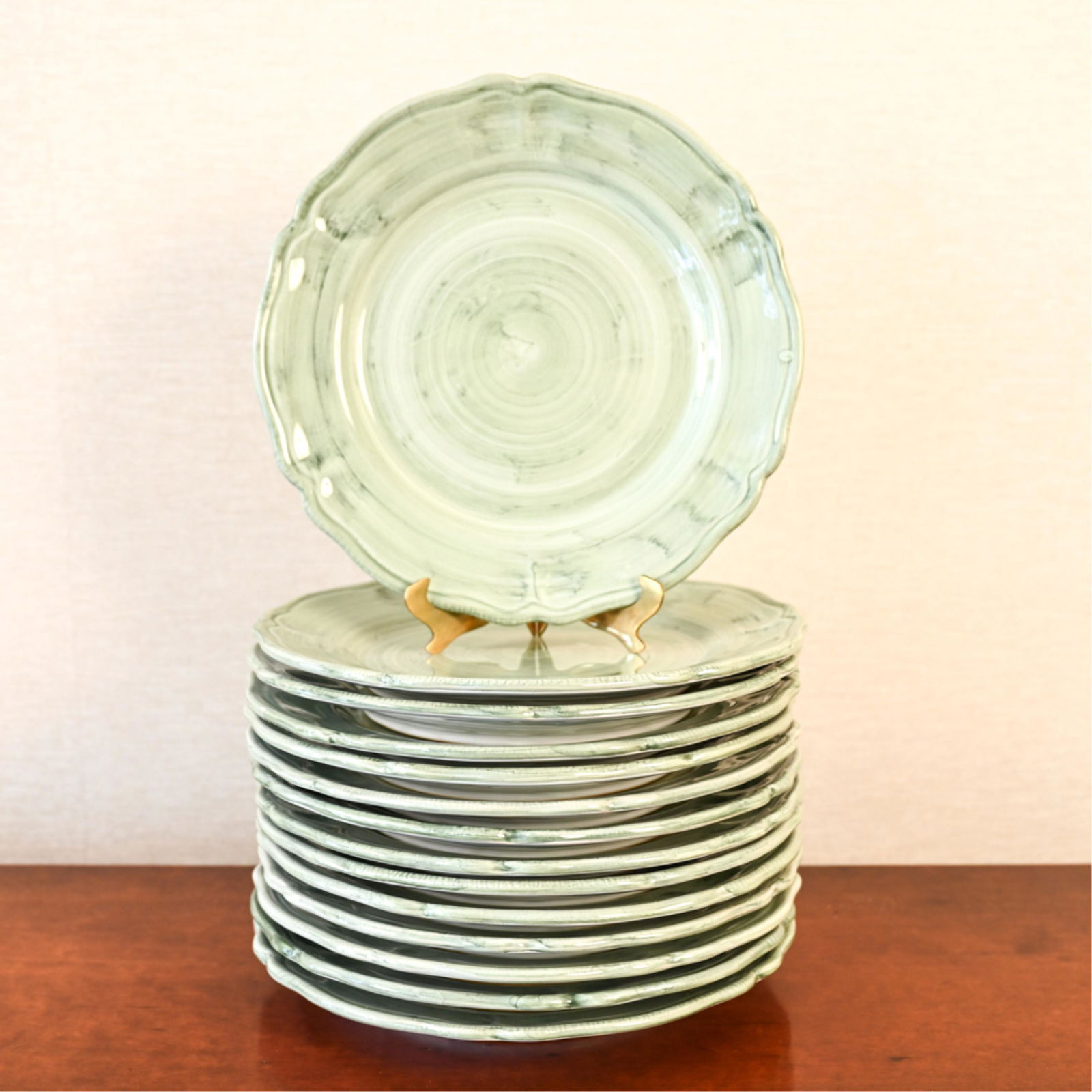 (14) KALEIDESCOPE DERUTA ITALIAN CERAMIC PLATES (1 of 9)