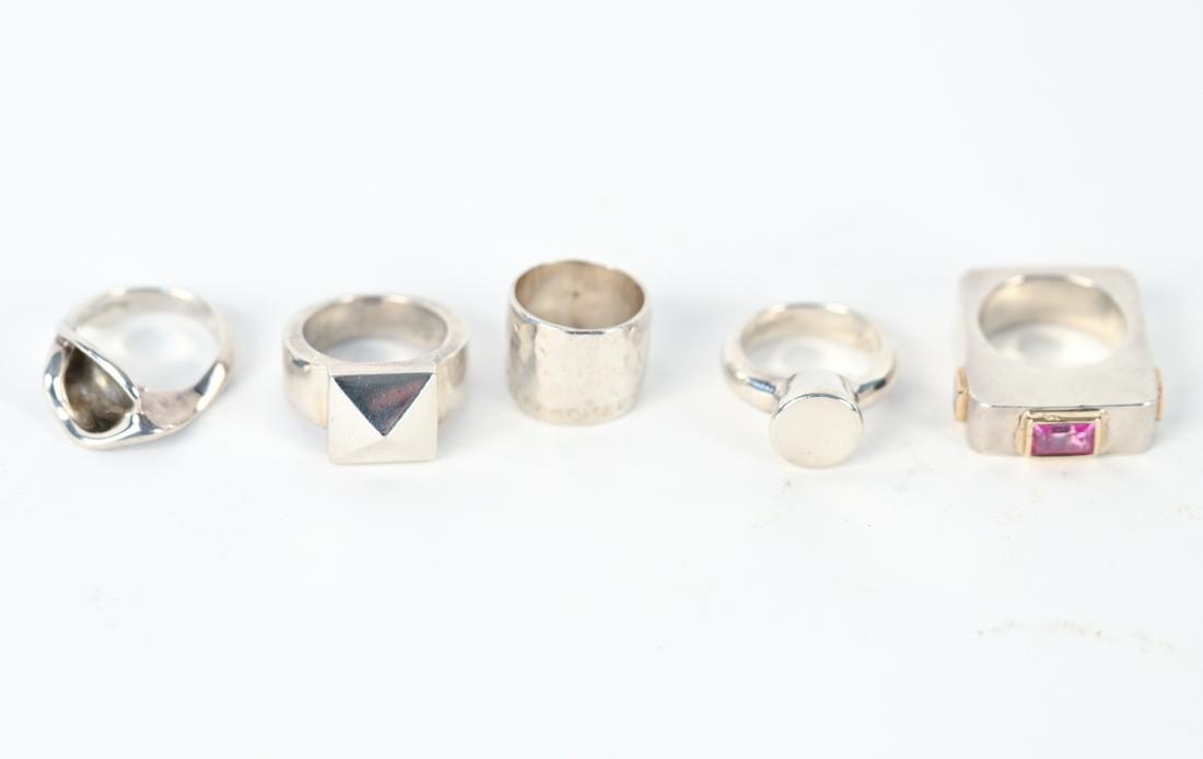 (5) STERLING RINGS INCL. PERETTI FOR TIFFANY & CO. (1 of 18)
