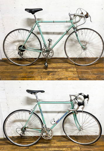 2) Vintage Bianchi Road Bicycles