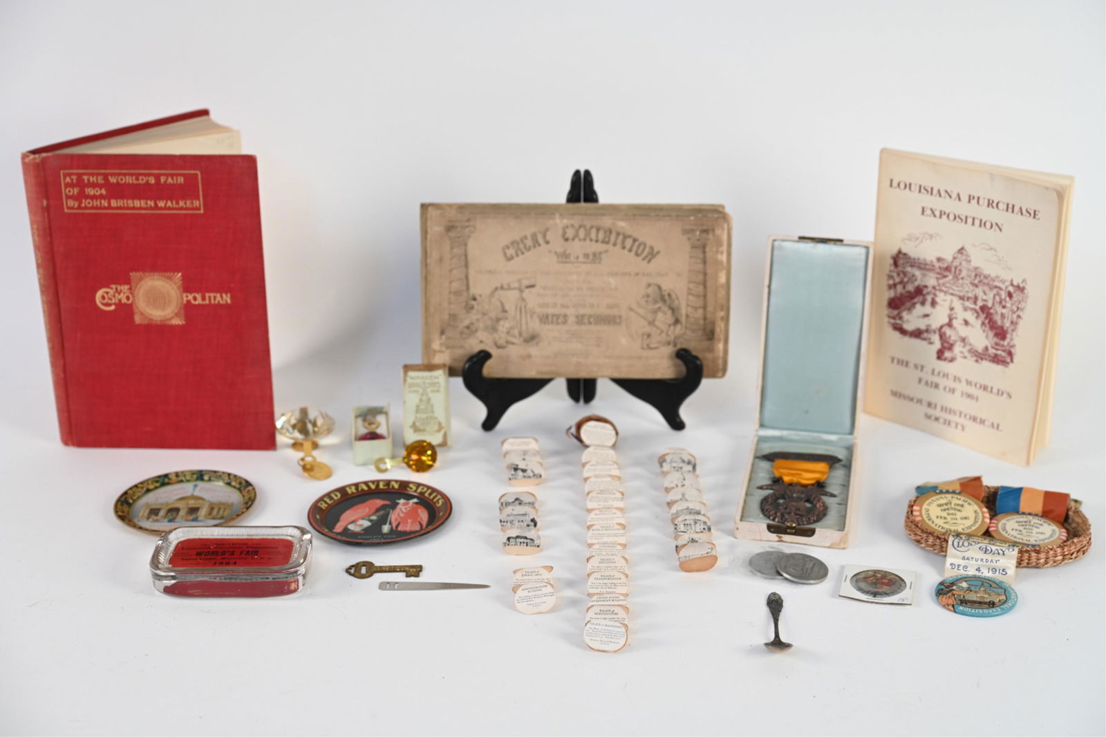 COLLECTION OF WORLD'S FAIR MEMORABILIA 1850-1915 (1 of 18)