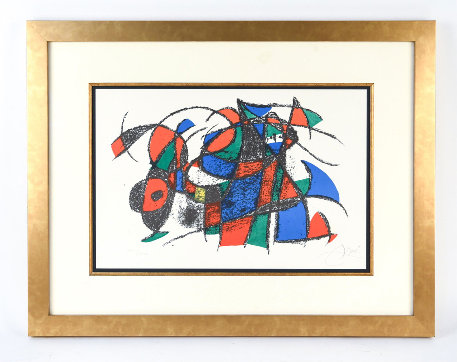 STYLE OF JOAN MIRO LITHOGRAPHS II (M. 1039) 1975 (1 of 11)