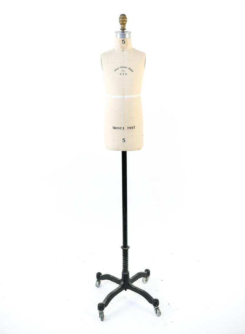 VINTAGE 1987 WOLF DRESS FORM, CHILD'S SIZE 5 (1 of 11)