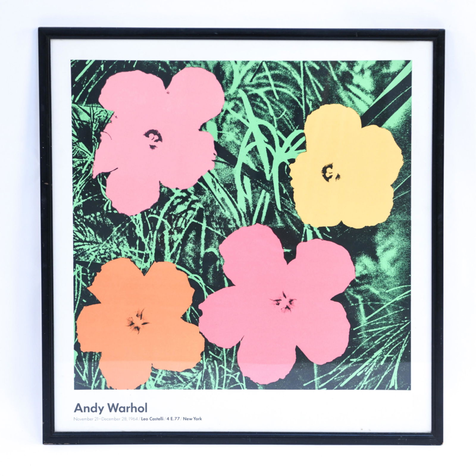 ANDY WARHOL LEO CASTELLI EXHIBIT POSTER 1964 (1 of 8)